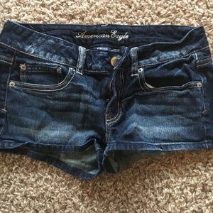 American eagle jean shorts